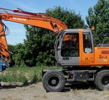 Hitachi Zaxis 130W Wheeled Excavator Workshop Manual Download