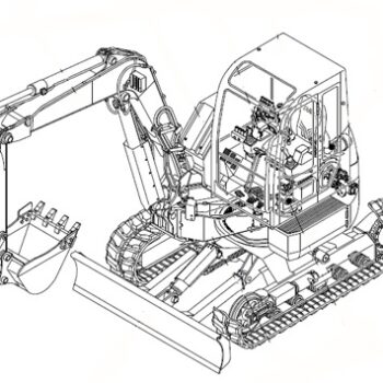 Takeuchi TB53FR Compact Excavator Parts Manual DOWNLOAD(15810005 - and up)