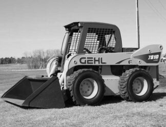 Gehl SL5635 and SL6635 Series II Skid Loaders Service Repair Manual Download